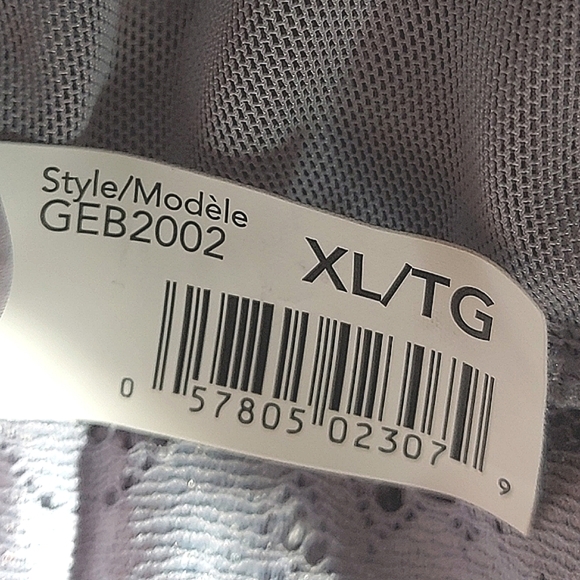 Grey Lace Bra Top, Size XL NWOT - Picture 10 of 15